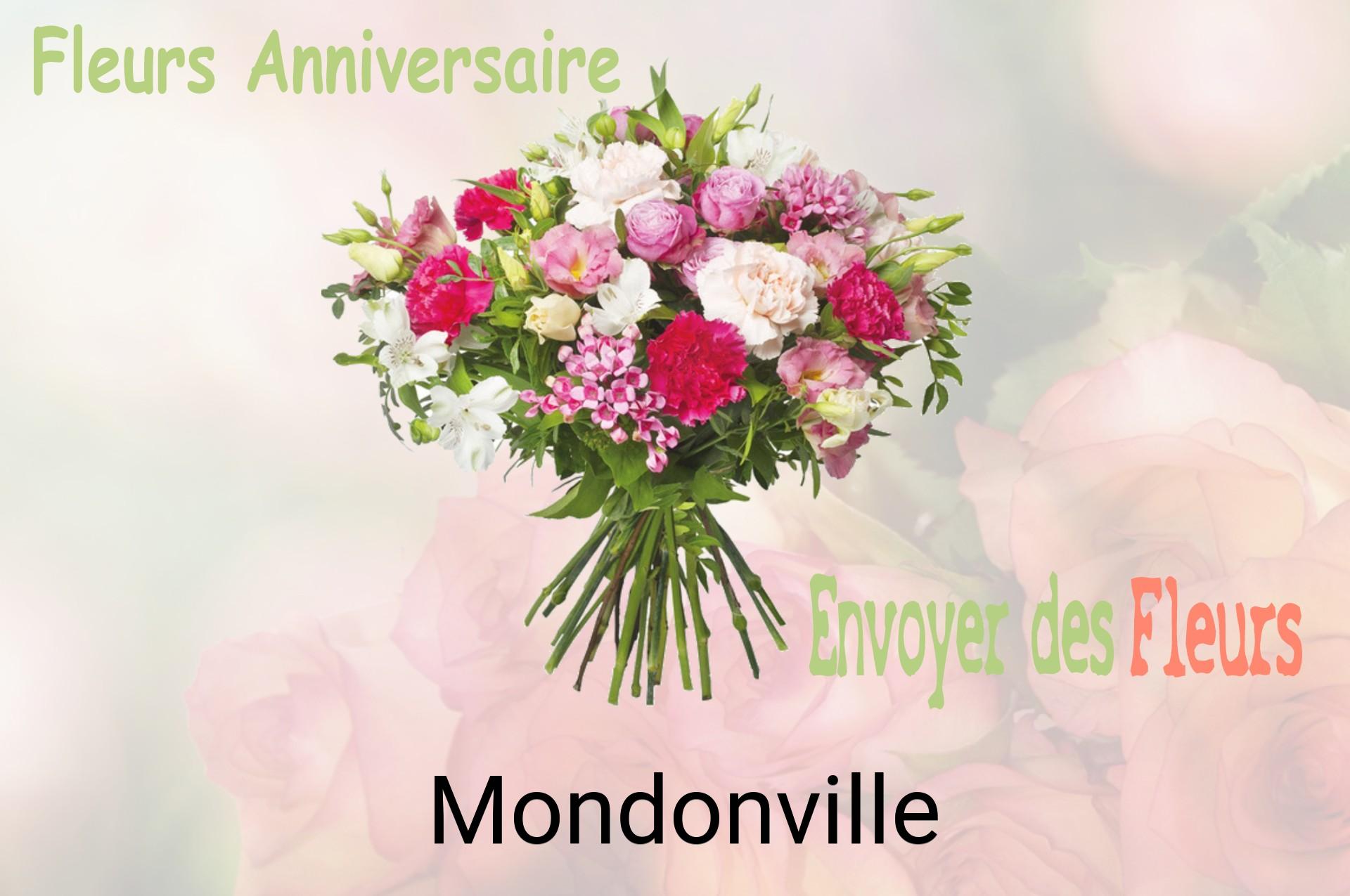 Bouquet de fleurs d’anniversaire livré à Mondonville